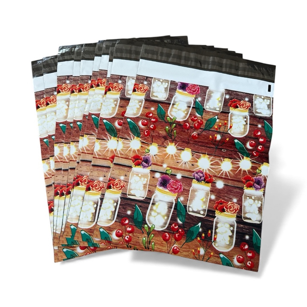 10 Christmas Mason Jar Light Mailers - Picture 2 of 2